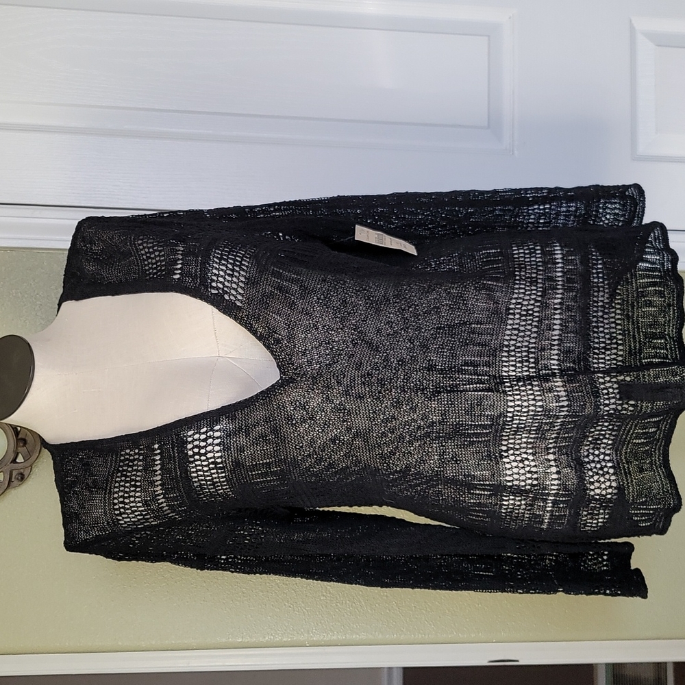 Coldwater Creek pointelle pullover